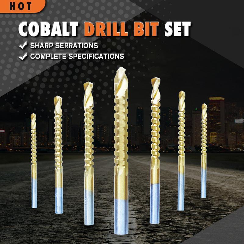 Titanium Twist Drill Bit Set（6 PCS）