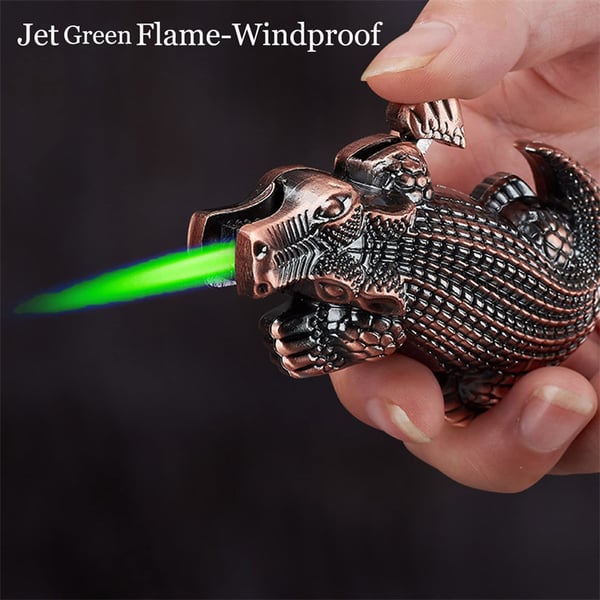 Metal Creative Crocodile Shaped Lighter