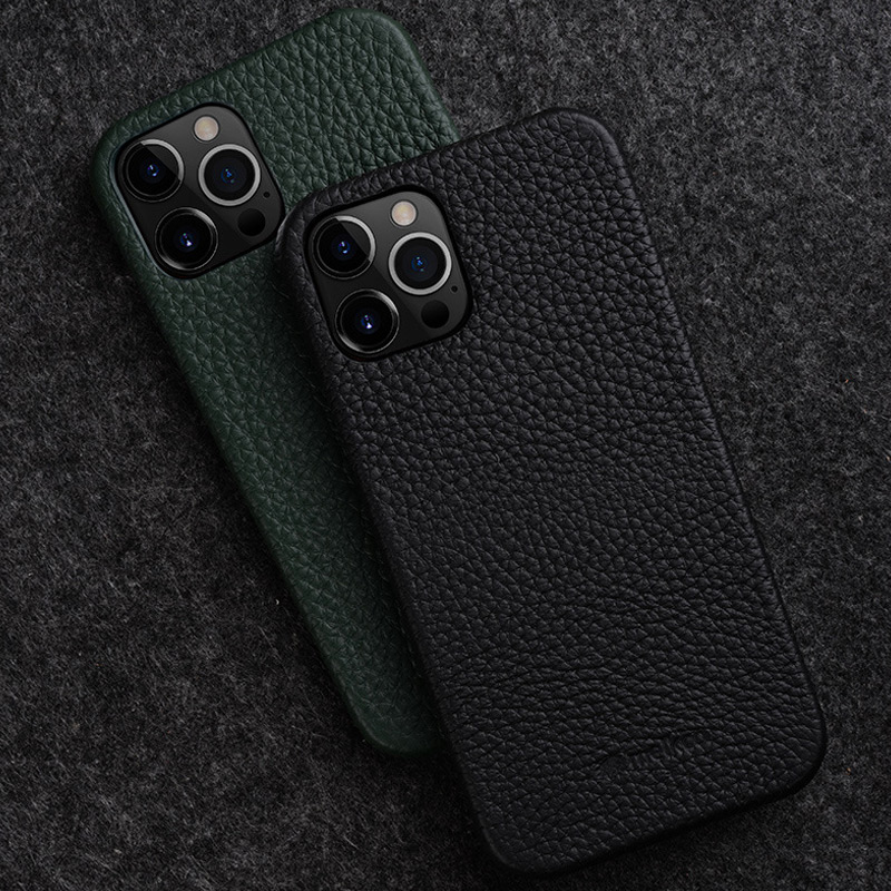 iPhone Genuine Leather Drop Cases