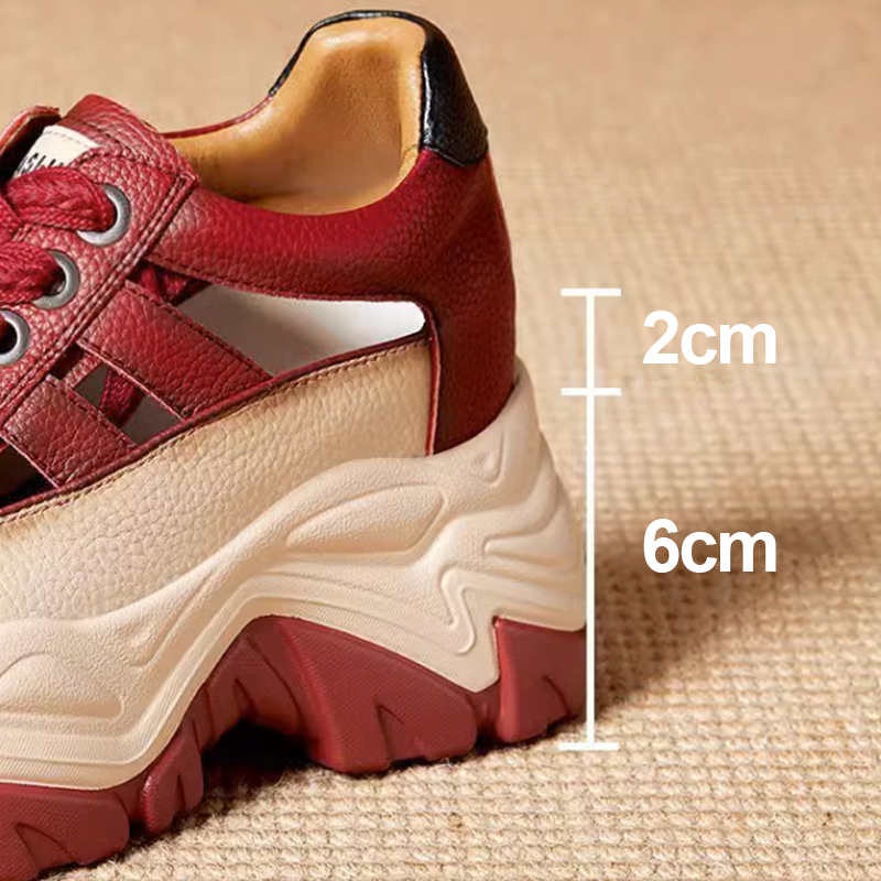 Women’s Breathable Platform Chunky Sneakers