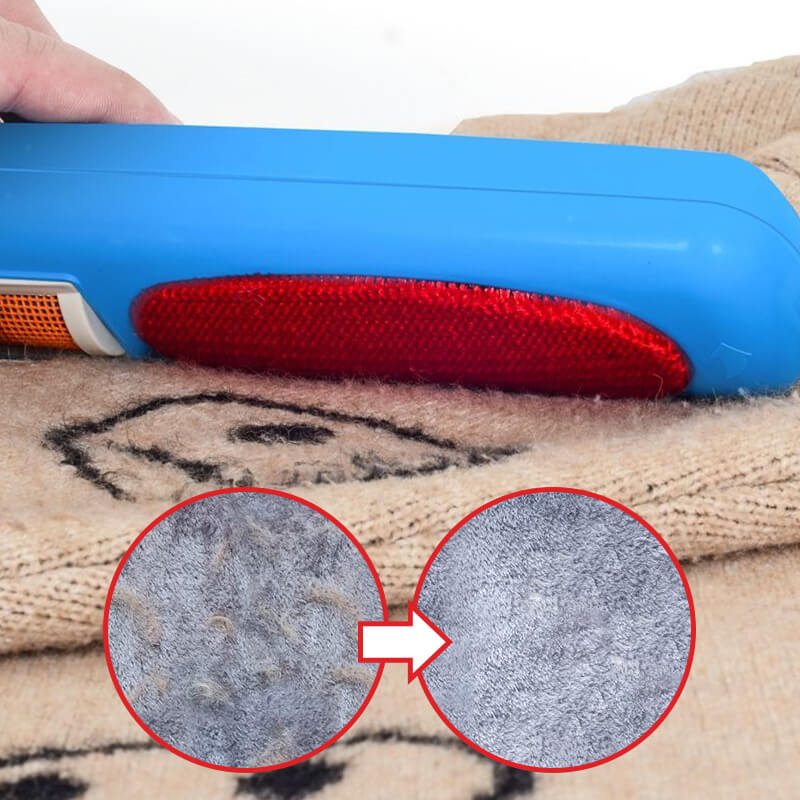 Cleaning brush for clothes and sheets