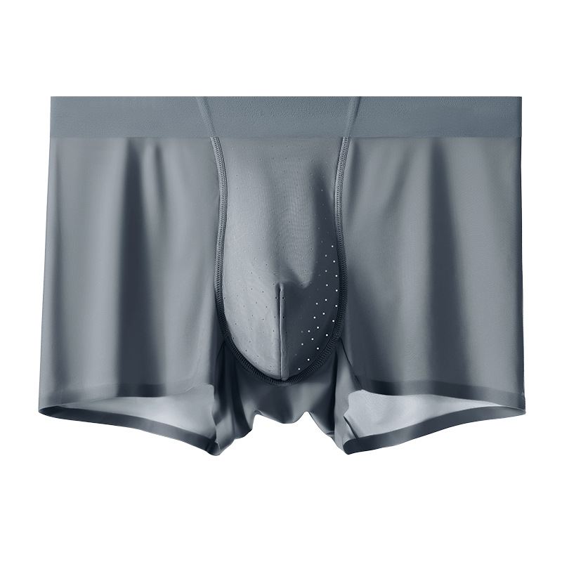 Airy and cool ice silk underpants