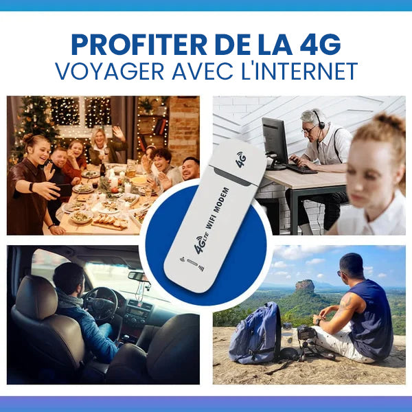 4G WiFi portable sans fil