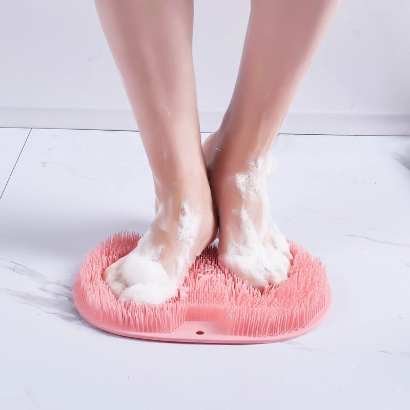 Épurateur de pieds et de dos de douche, coussin de massage