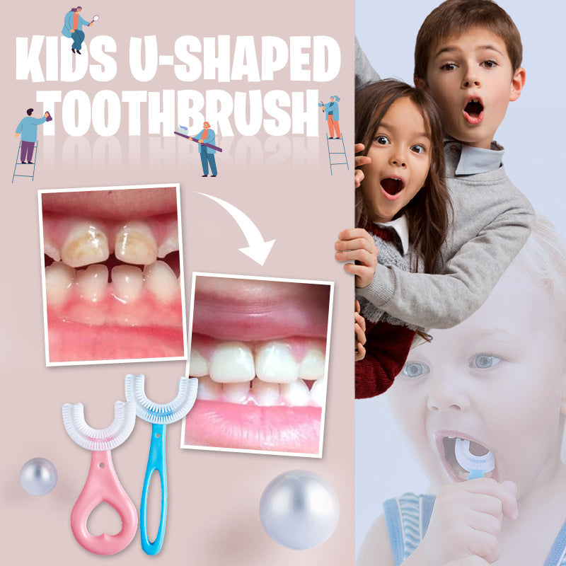 360° Kids U-Shaped Toothbrush