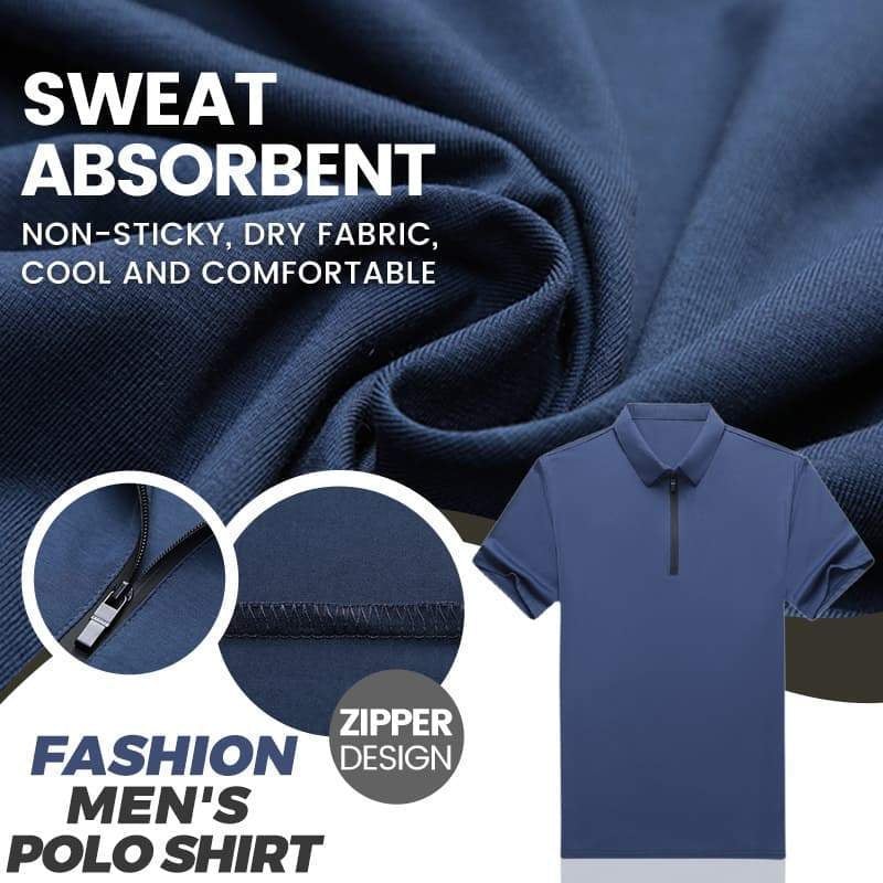 Fashion Men's Ice Silk Short Sleeve Shirt