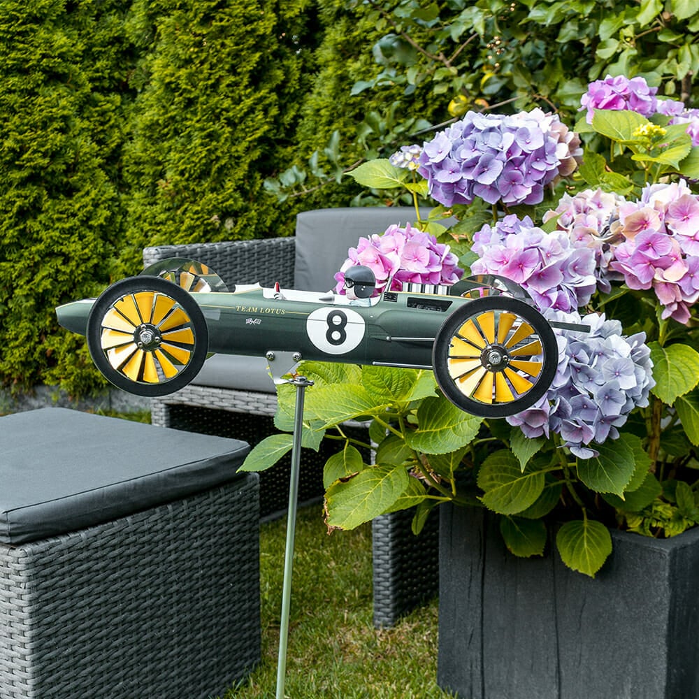 Moulin à vent Garden Racer - Décorez votre jardin