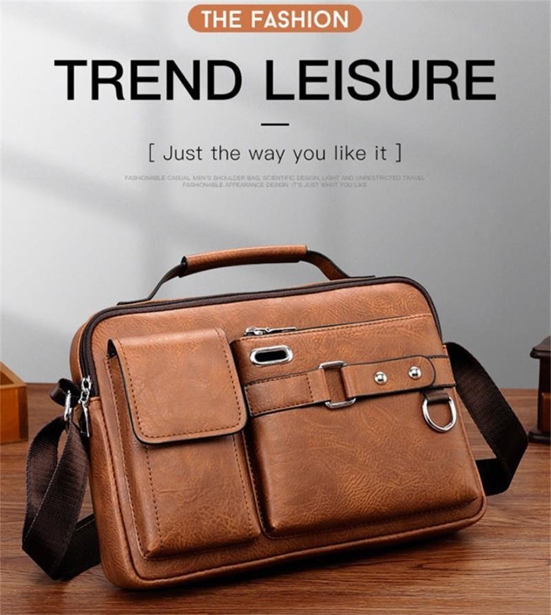 Men's Leisure Hand -To -Shoulder Messenger Bag