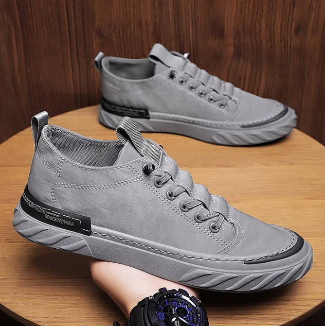 Men's New Ice Silk Casual Canvas Shoes-Buy 2 free shipping