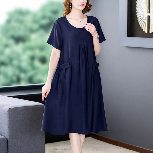 New Versatile Slimming Dress With 2 Pockets