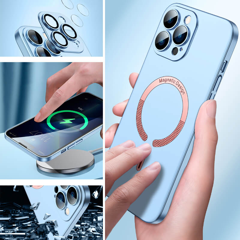 Pousbo® Magnetic Soft Scrub Mobilní telefon pouzdro