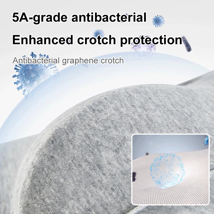 Antibacterial Cotton Boxer Briefs [Plus Size]