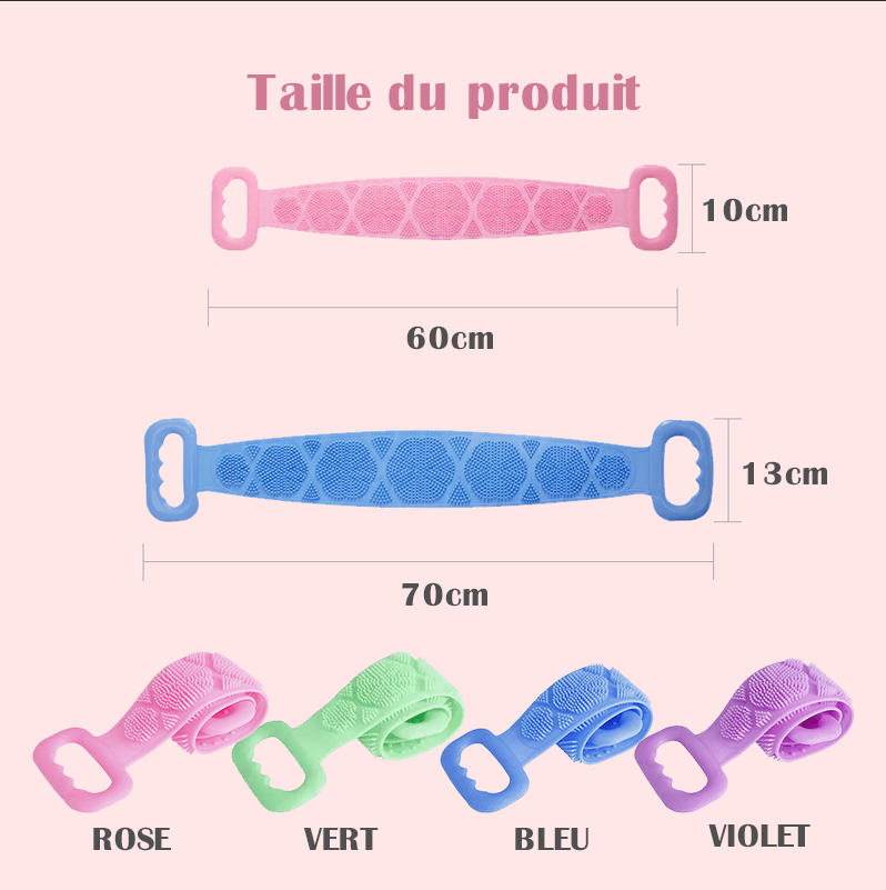 (🎄Vente de Noël🎄) Serviette de bain en silicone (Achetez plus, économisez plus)