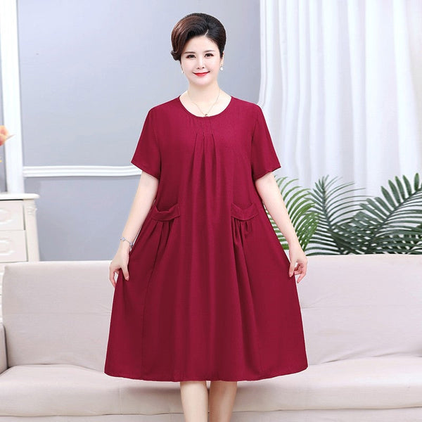 New Versatile Slimming Dress With 2 Pockets