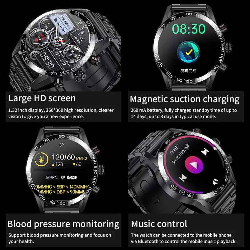 2022 nové vodotěsné chytré hodinky s voláním bluetooth