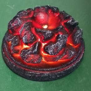 Oeuf de dragon de lave - Cadeau parfait pour les amoureux des dragons