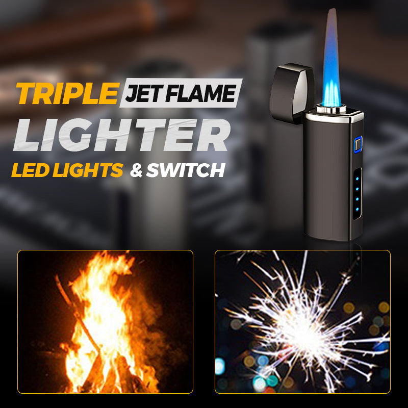 Triple Jet Flame Lighter