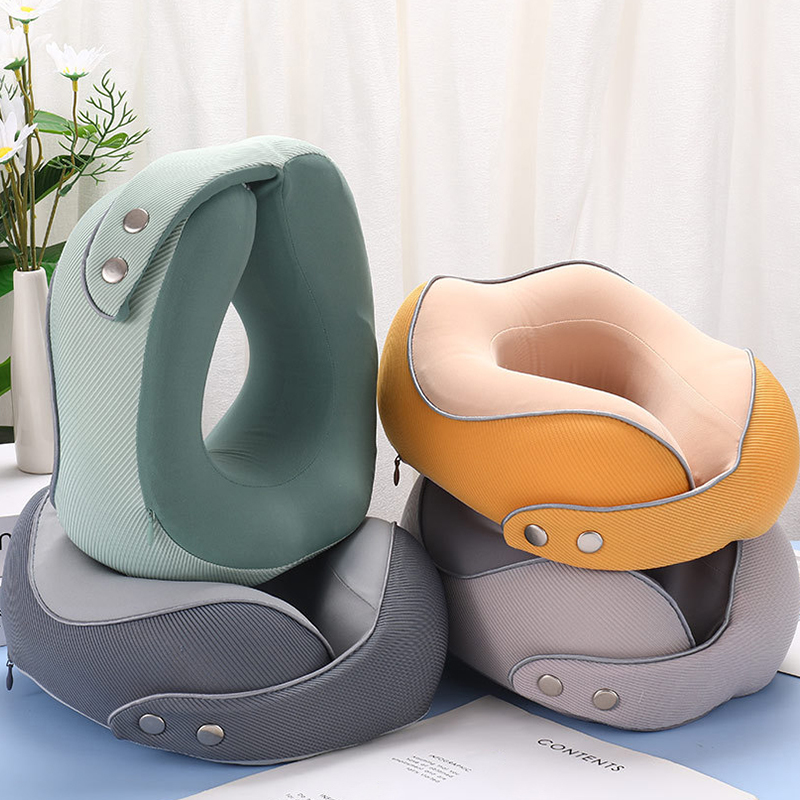 Summer Breathable U-Shaped Travel Neck Pillow