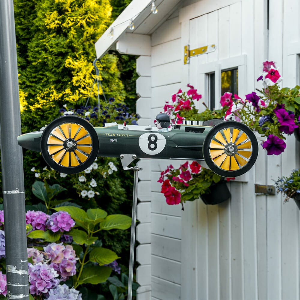 Moulin à vent Garden Racer - Décorez votre jardin