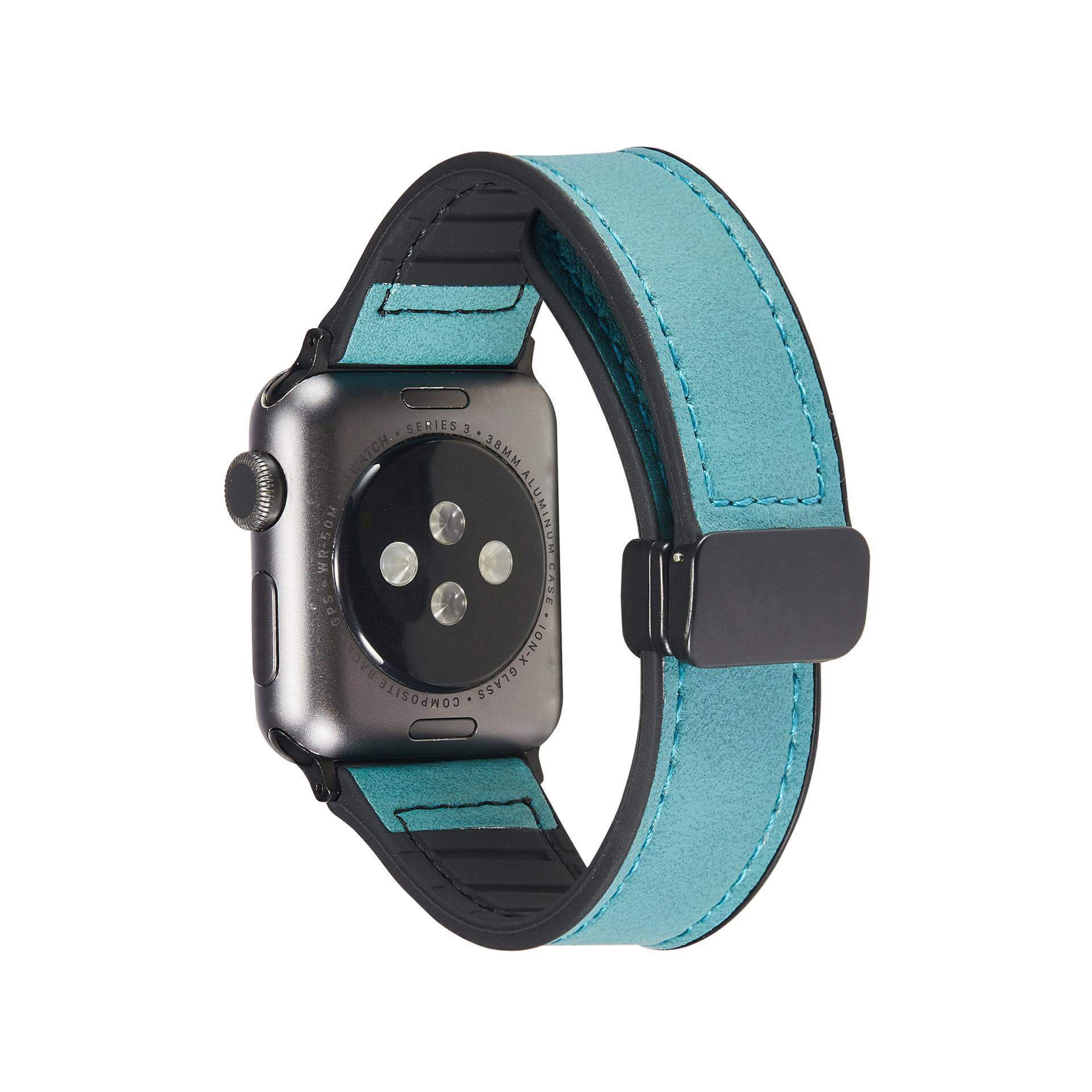 Repairable Silicone Leather Magnetic Buckle Strap