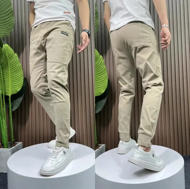 （Buy 2 free shipping）Men's High Stretch Multi-pocket Skinny Cargo Pants