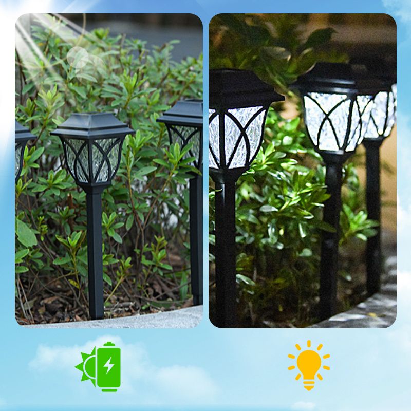 Vintage Waterproof Solar Garden Stake Light