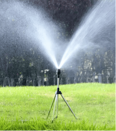 Arroseur télescopique de support de trépied d'irrigation de pivot d'acier inoxydable