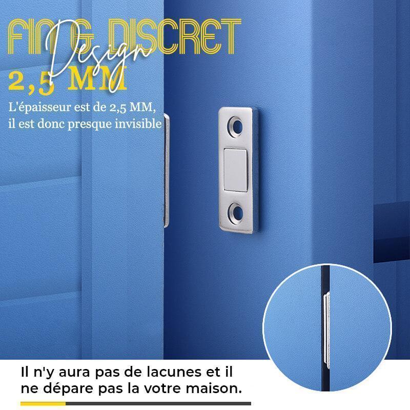 Ferme-porte magnétique sans perforation